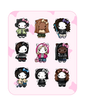 Porte-clés Kitty personnalisé