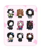 Porte-clés Kitty personnalisé