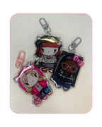 Porte-clés Kitty personnalisé