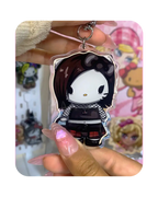 Porte-clés Kitty personnalisé