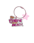 Porte-clés crêpe 「on the phone」