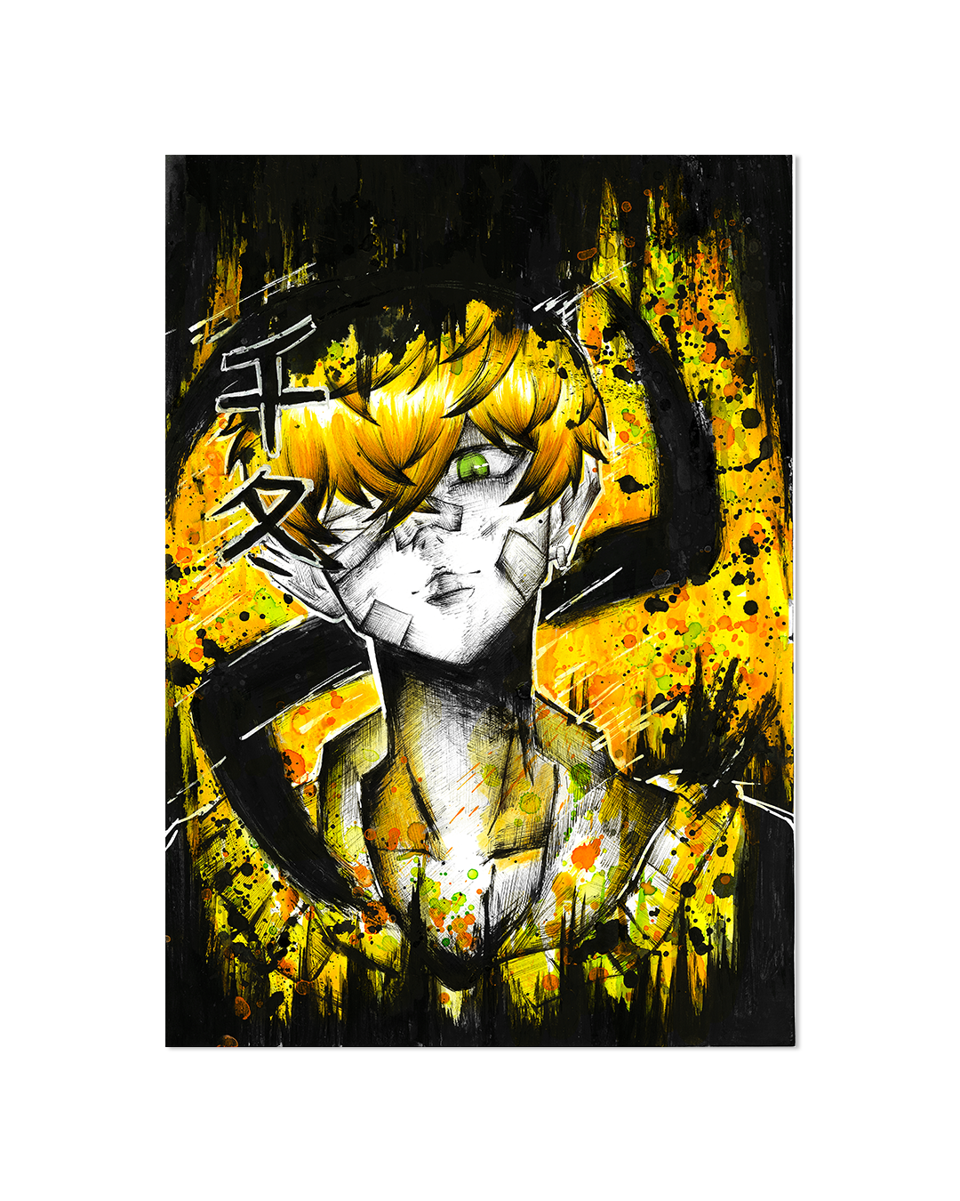 Manjikai II print A3