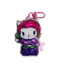 Porte-clés kitty 𓆏 double 𓋼