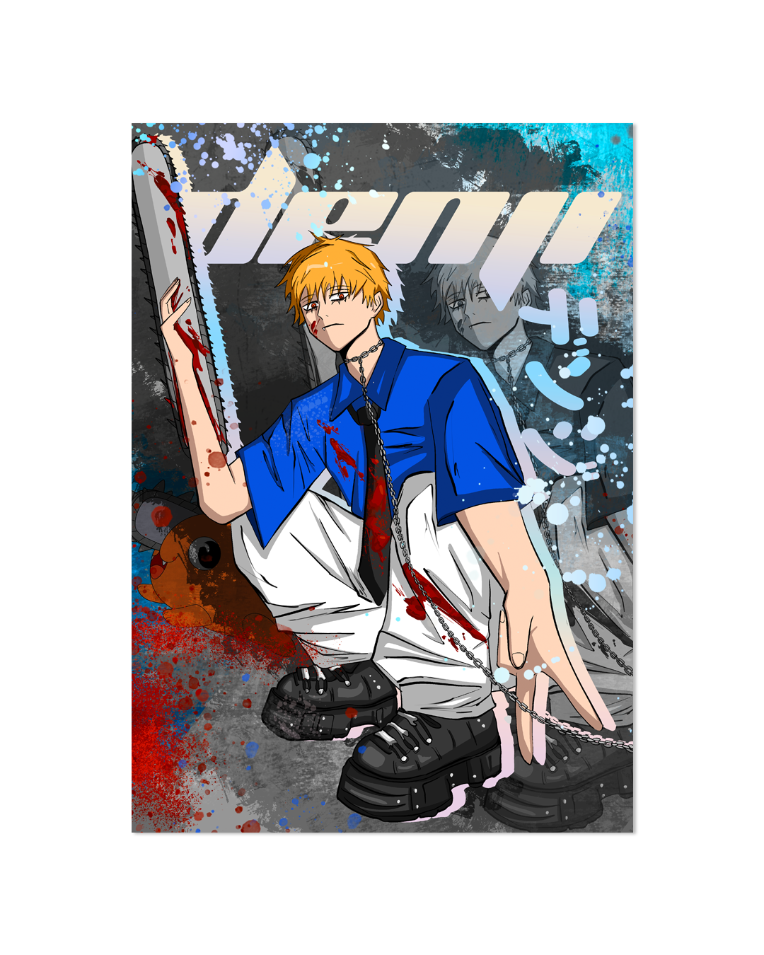 Devil print A4 |  Holographique