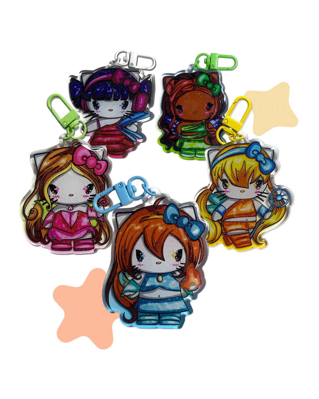 Pack porte-clés ⋆˚ʚ Fairy ɞ˚⋆