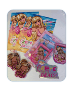 Pack < crêpe on the beach >