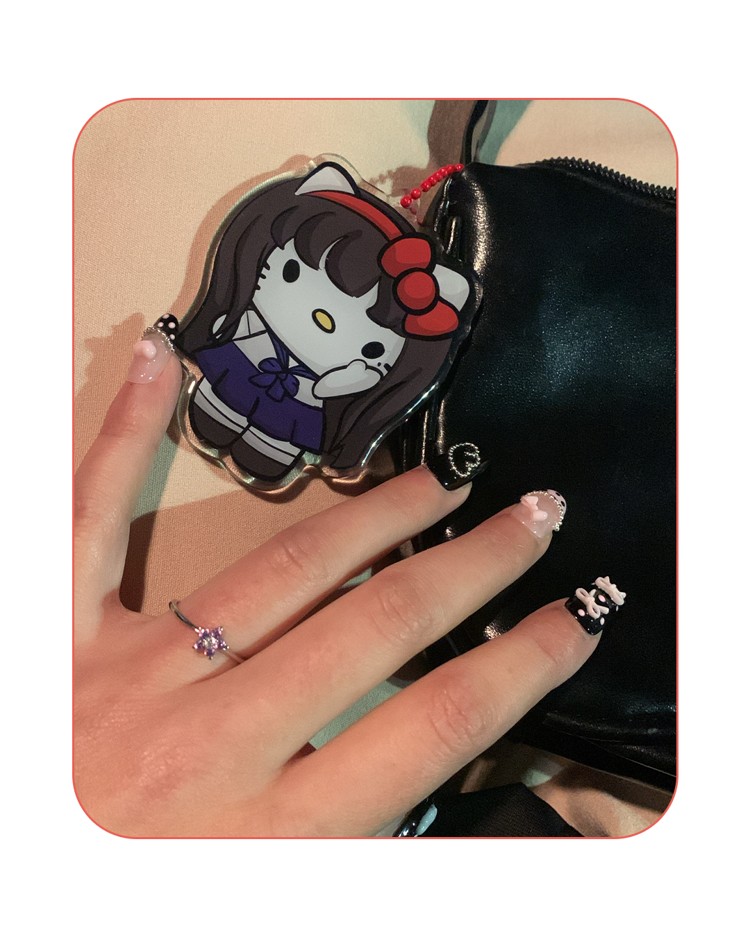 Porte-clés bijin kitty