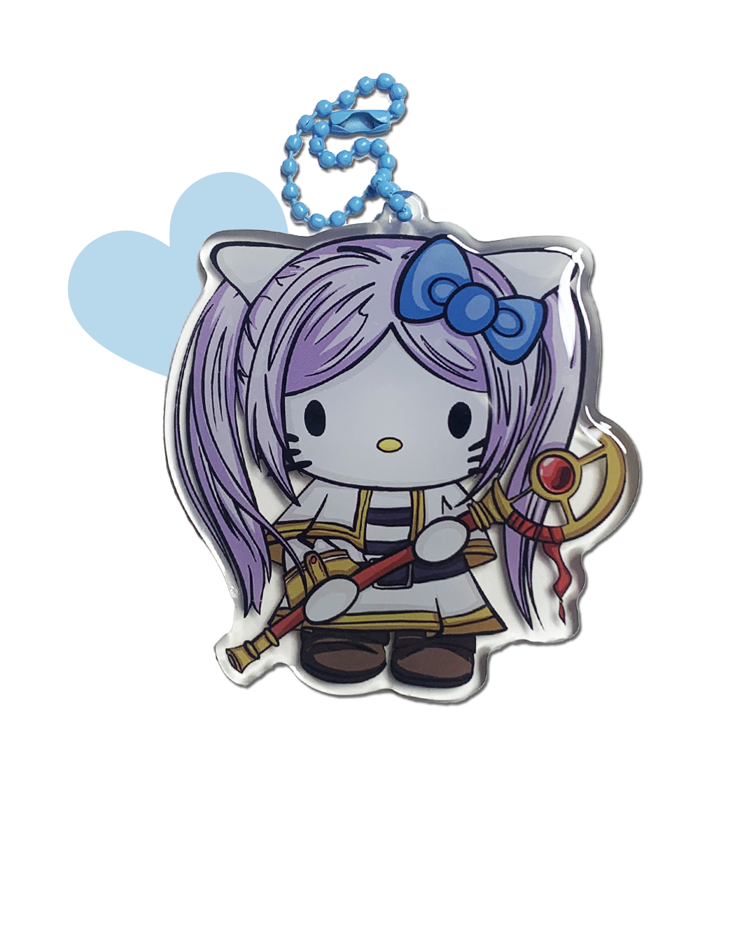 Porte clés elf kitty