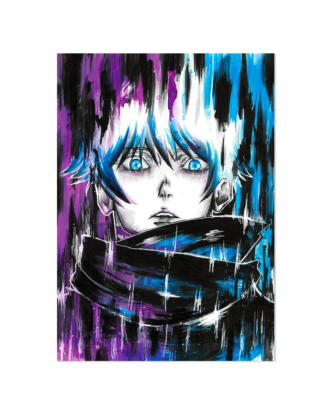 Murasaki II print A3