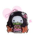 Porte-clés Pink demon kitty