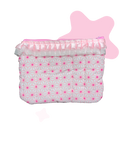Pochette à zip matelassée