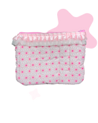 Pochette à zip matelassée