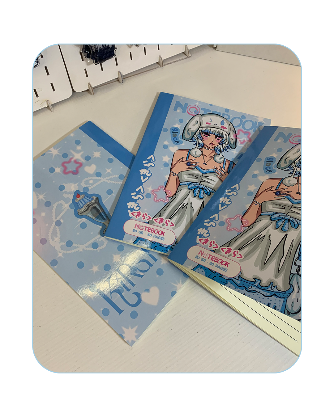 Notebook B5 < pudding glacé >