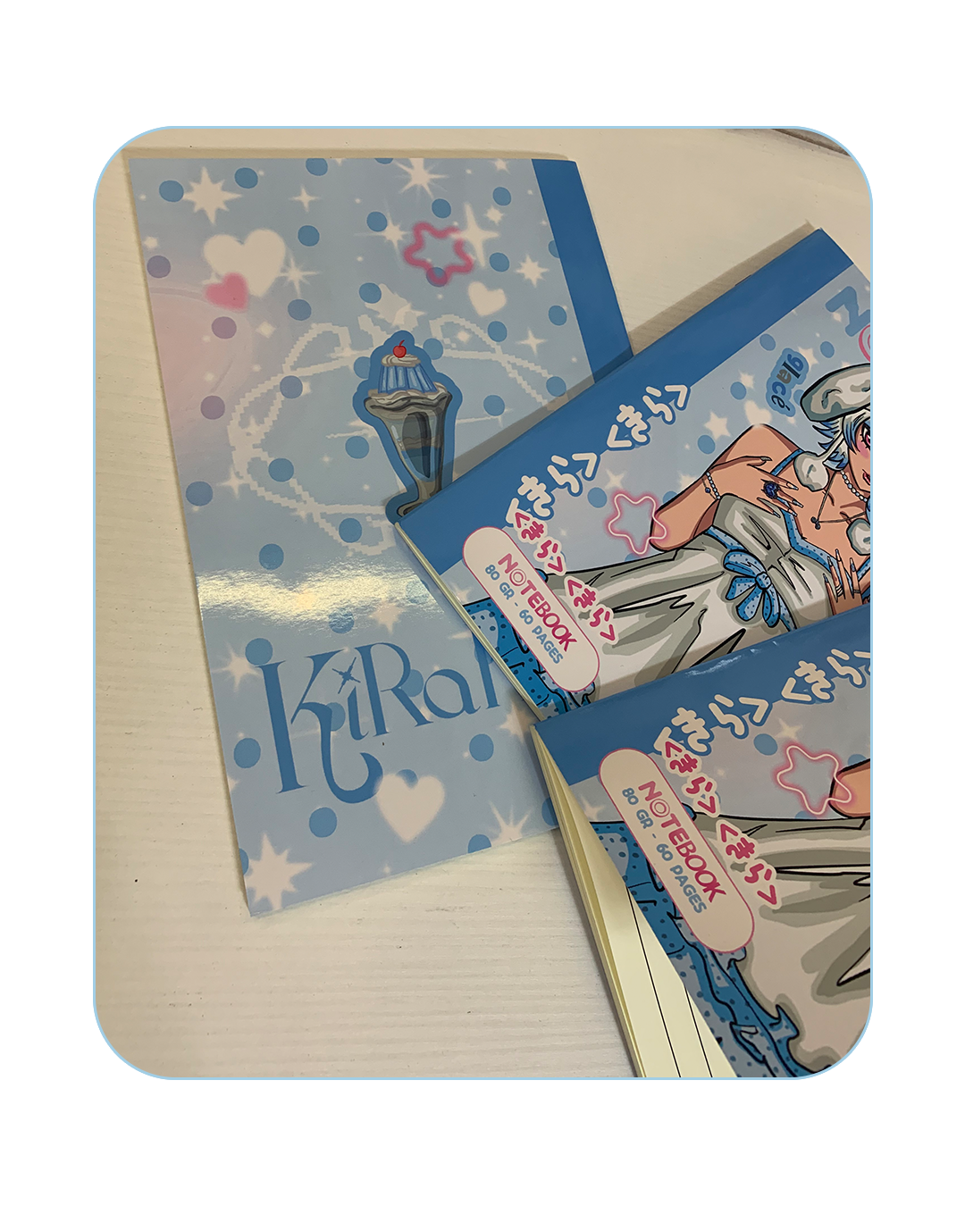 Notebook B5 < pudding glacé >