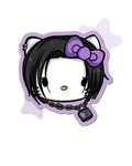 Tapis de souris Broken rose