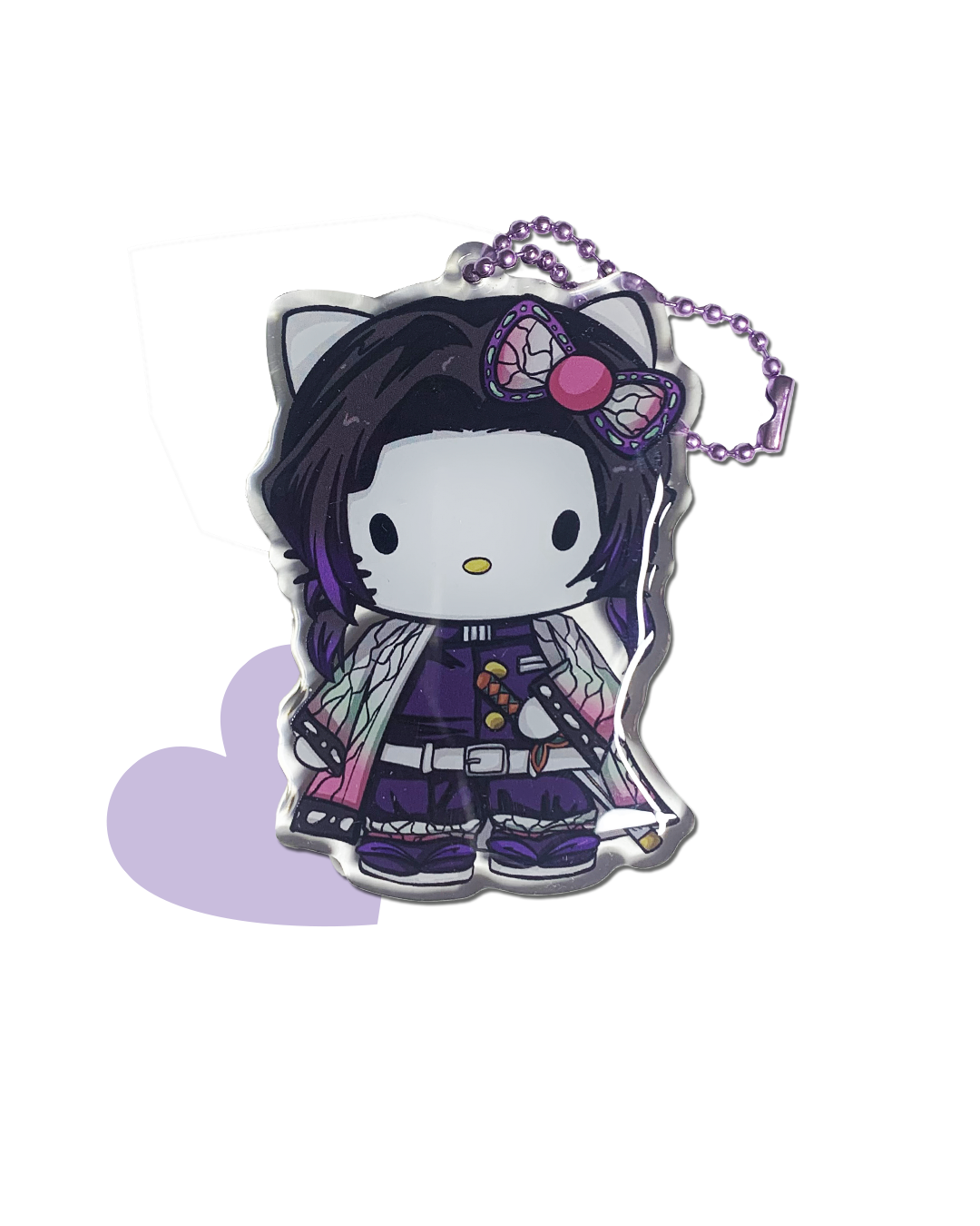 Porte-clés butterfly kitty