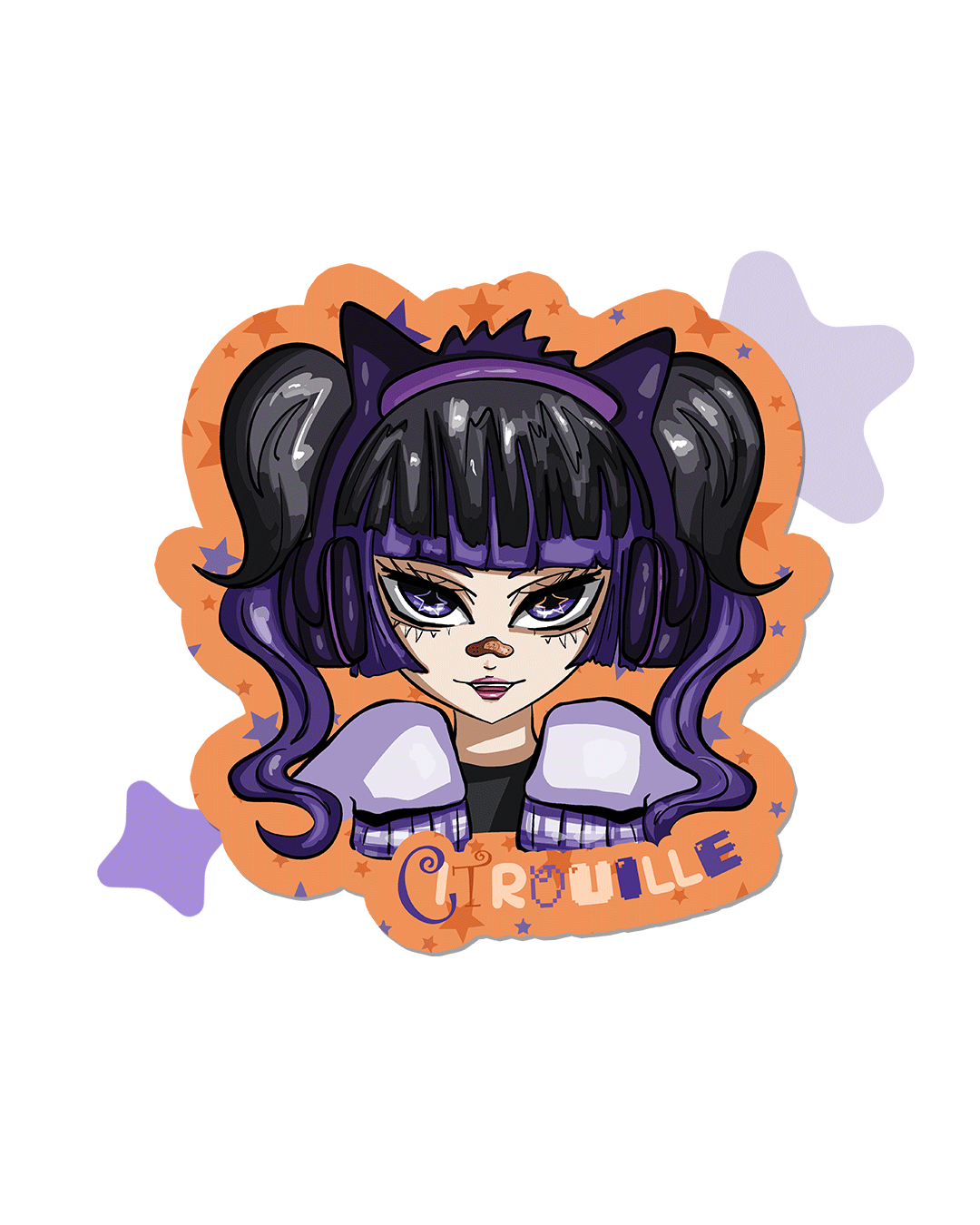 Sticker XL < Citrouille >