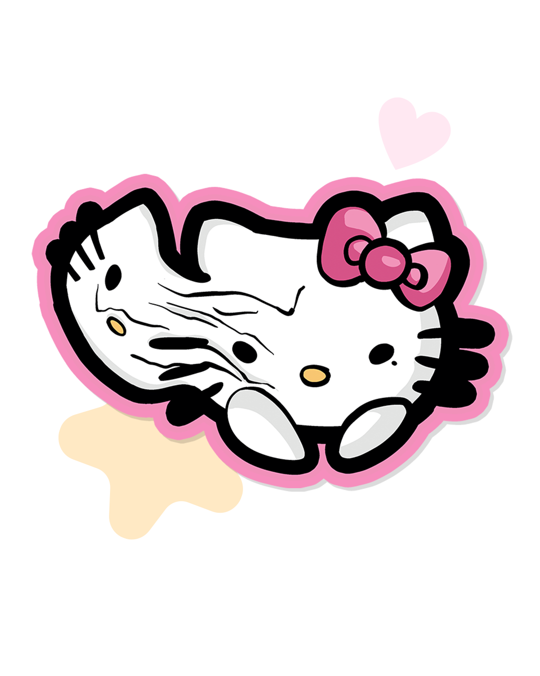 Tapis de souris Horror kitty