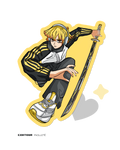 Sticker kaminari