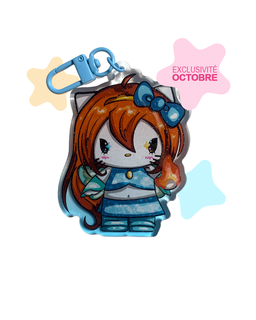 Porte-clés fire fairy