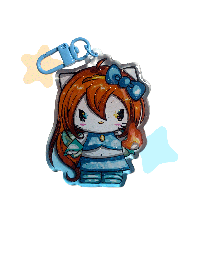 Porte-clés fire fairy