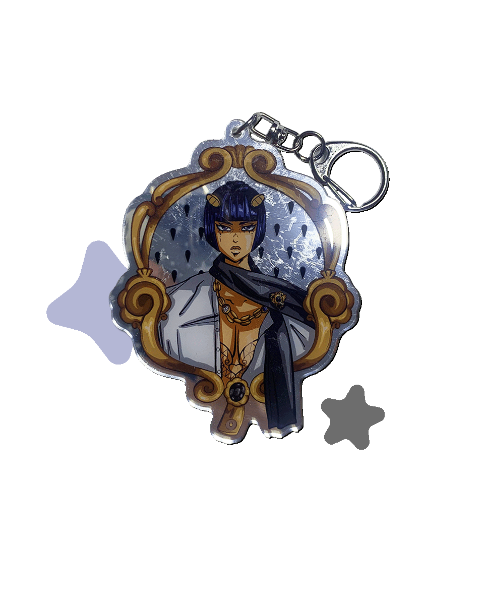 porte-clés miroir ⟡ zipper ⟡