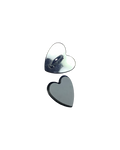Embout métallique coeur