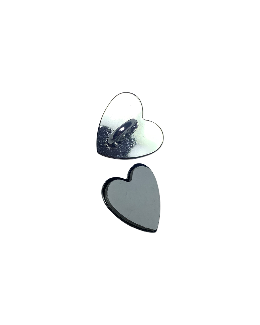 Embout métallique coeur