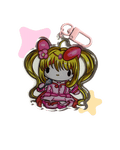 Porte-clés pink ♪ ₊˚ ningyo ♫⋆｡