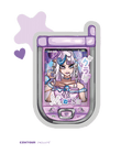 sticker Méduse 「on the phone」