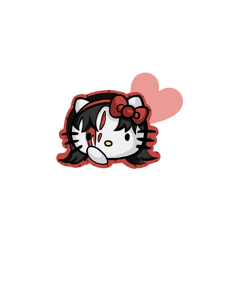 mini phone charm blood