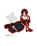Sticker broken rose