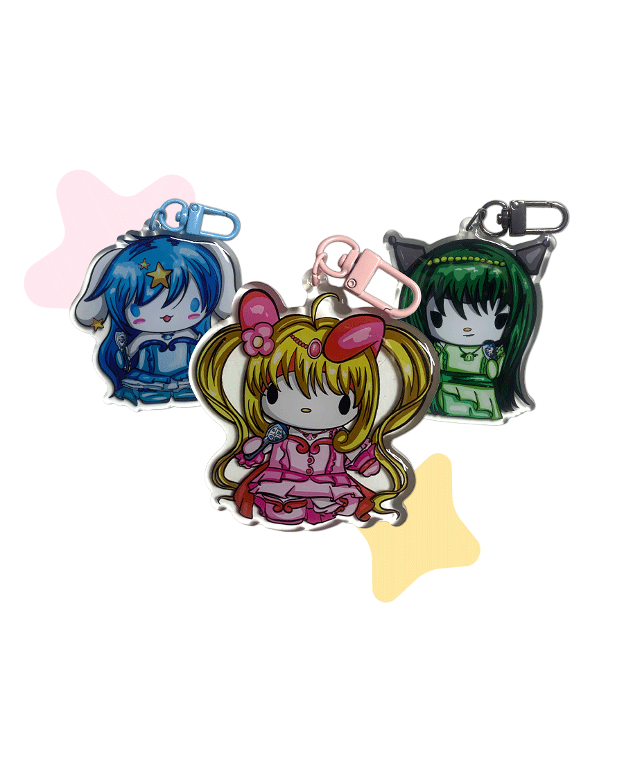 Pack porte-clés ♪ ₊˚ ningyo ♫⋆｡