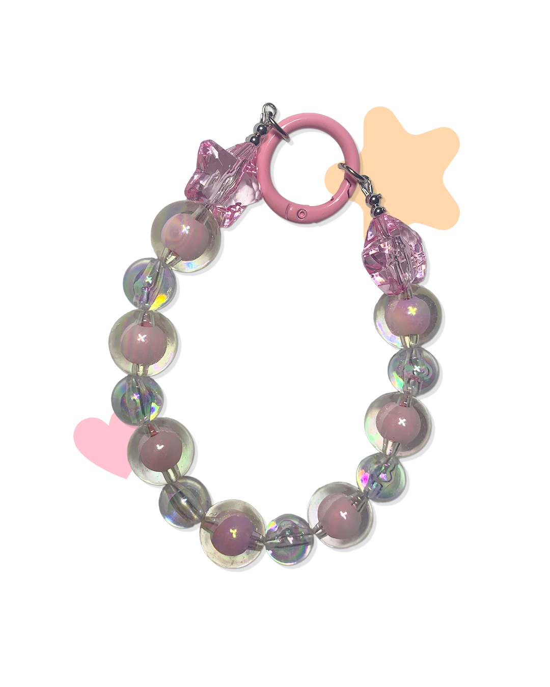 Phone charm fraisier