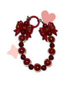 Phone charm blood