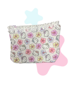 Pochette à zip matelassée