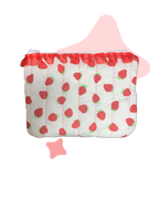 Pochette à zip matelassée