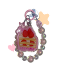 Phone charm fraisier