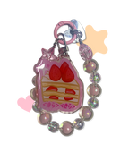 Phone charm fraisier