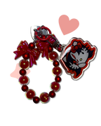 Phone charm blood
