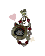 Phone charm effet doré princess