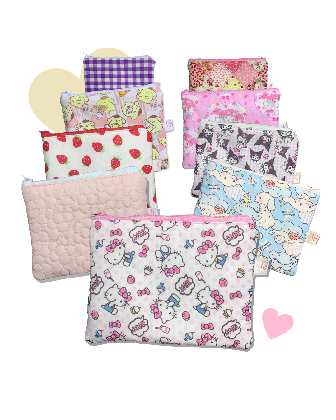Pochette à zip